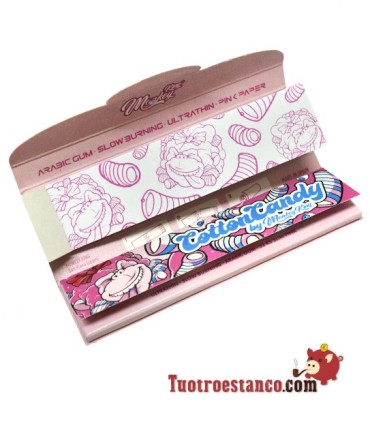 Estuche de papel Monkey King Size Cotton Candy + Filtros - 24 libritos