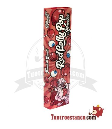 Estojo de Papel Red Lolly Pop Tamanho Macaco King