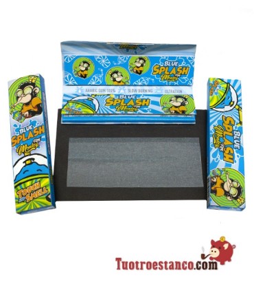 Smell King Size Blue Splash Monkey Papier 110 mm + Filter