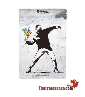 G-Rollz Bag Banksy Graffiti-Blumendesign 150x200 mm