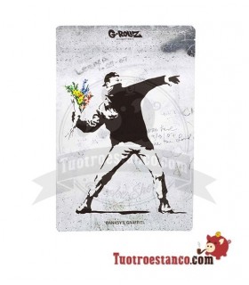 G-Rollz Banksy Graffiti Flower Design Borsa 150x200 mm