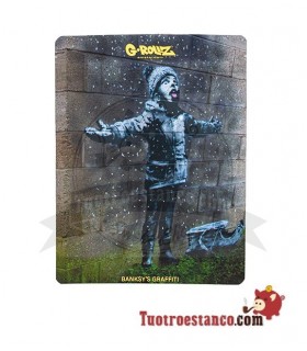 G-Rollz Banksy Graffiti Design Borsa da neve 150x200 mm