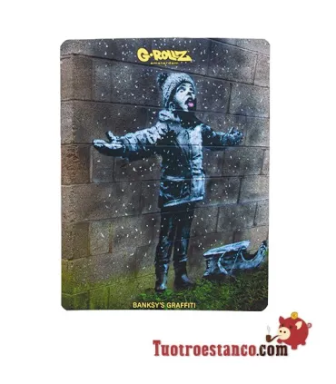 G-Rollz Bag Banksy Graffiti Snow Design 150x200 mm
