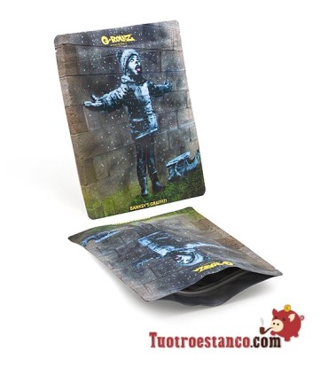 G-Rollz Banksy Graffiti Design Schneesack 150x200 mm