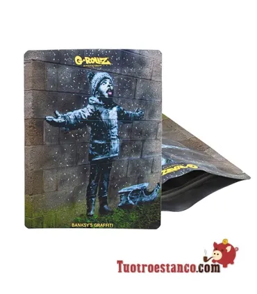 G-Rollz Bag Banksy Graffiti Schneedesign 150x200 mm