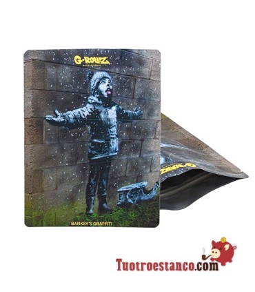 G-Rollz Banksy Graffiti Design Saco de neve 150x200 mm
