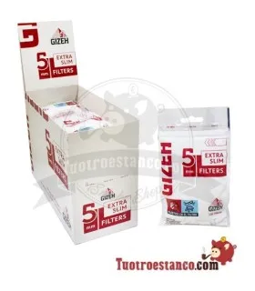 Gizeh 5 mm Extra Slim Filtercase – 20 Beutel