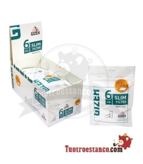 Gizeh Mint Filter Case 6 mm - 10 Bags