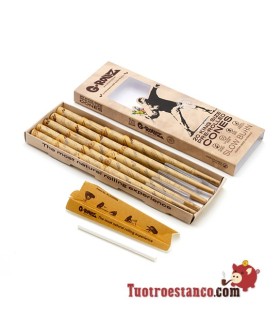 G-Rollz Banksy's Flower Thrower Brown Cones - 20 Cones