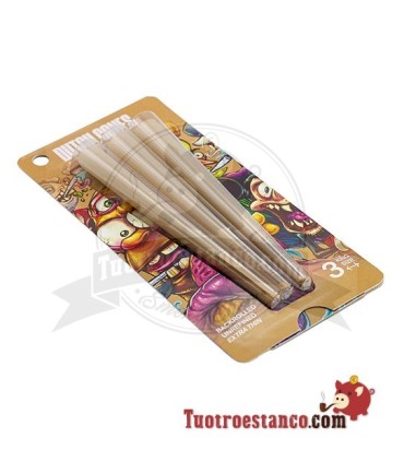 Display Cones Dutch Brown king Size 3 cones