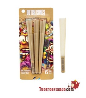 Dutch Brown 78 mm 6 cone display