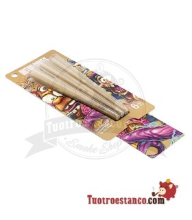 Displaykegels Nederlands Bruin 78 mm 6 kegels