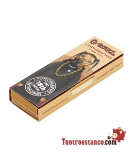 G-Rollz Pets Rock Rap Papier 78mm Braun + Pappfilter