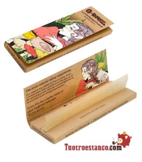 Papel G-Rollz Mushroom 78mm Marrón