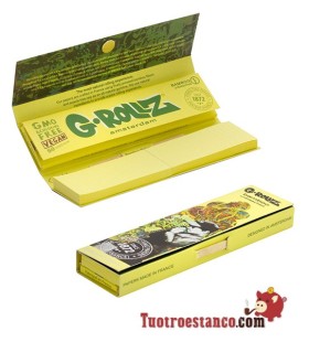 G-Rollz Banksy's Graffiti Praying Boy King Size Bambuspapier + Filter