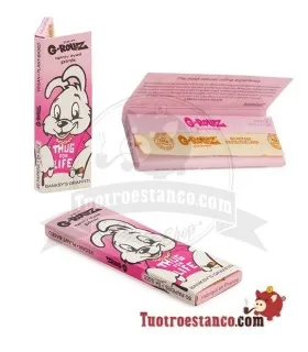 G-Rollz Banksy's Graffiti Thug 4 Life 78 mm Carta rosa