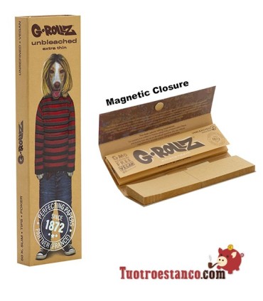 Marrone G-Rollz Pets Rock Grunge King Size Carta + Filtri in Cartone