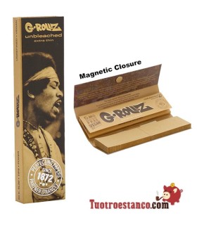 Papel G-Rollz Serenade King Size Marrón + filtros de cartón