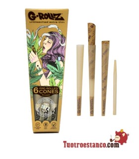 Conos G-Rollz Colossal Dream Brown 78 mm 6 conos
