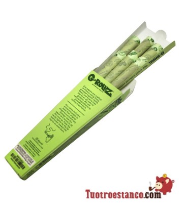 G-Rollz Colossal Dream Green Chanvre Bio 78mm 6 cônes