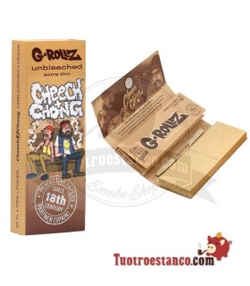 G-Rollz Cheech & Chong Carta divano 78 mm Marrone + filtri in cartone