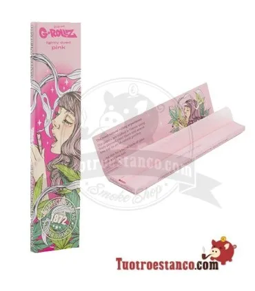 G-rollz Colossal Dream Lichtgeverfd King Size Roze Papier