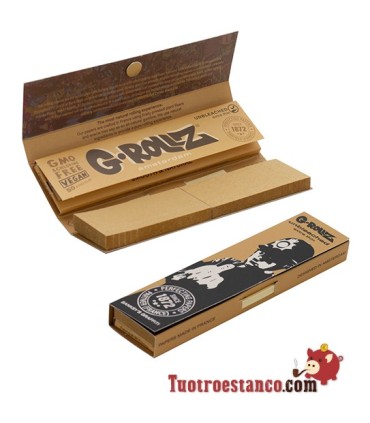 G-Rollz Banksy's Rude Cooper Police King Size Papel Marrom + Filtros