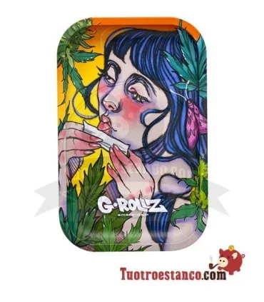 G-Rollz Moth Lick Vassoio Metallico 27,5 x 17,5 cm