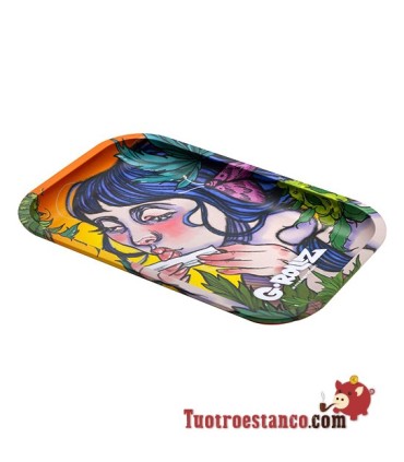 G-Rollz Moth Lick Plateau en métal 27,5 x 17,5 cm