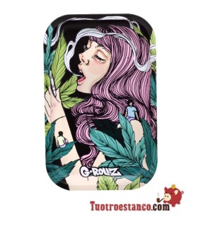 G-Rollz Colossal Dream Bandeja de metal preto 27,5 x 17,5 cm