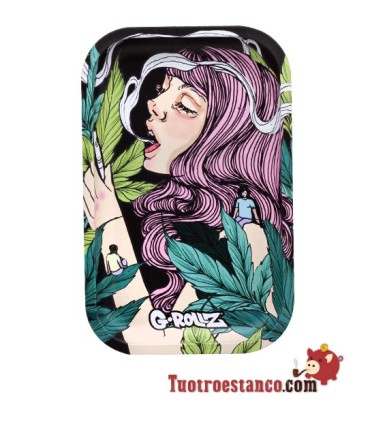 G-Rollz Colossal Dream Schwarzes Metalltablett 27,5 x 17,5 cm