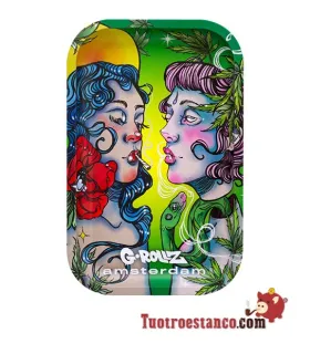 G-Rollz Smokey Sisters Metallschale 27,5 x 17,5 cm