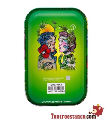 Bandeja Metálica G-Rollz Smokey Sisters 27,5 x 17,5 cm