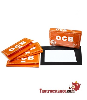 Étui à papier OCB orange Bloc de 300 - 40 unités