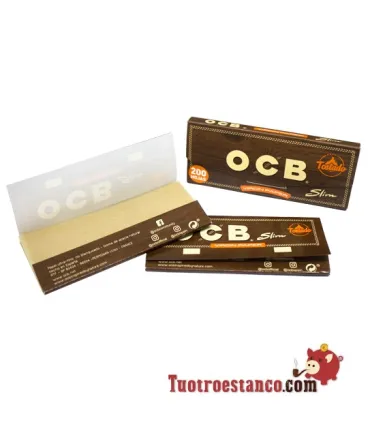 Carta OCB Virgin 200 King Size da 110 mm