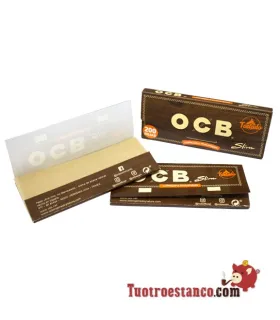 Custodia in carta OCB Virgin 200 Bloc King Size da 110 mm - 20 unità