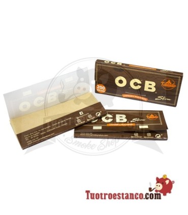 OCB Virgin 200 Bloc King Size papieren doos van 110 mm - 20 eenheden