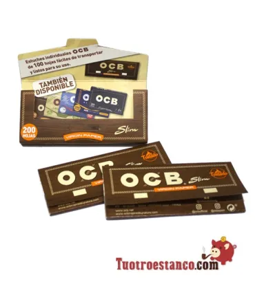 OCB Virgin 200 King Size Papier mit 110 mm