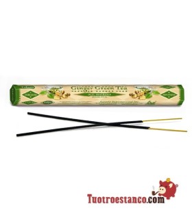 Incienso aroma Ginger Green Tea 20 varillas