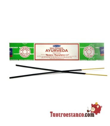 Incienso Satya aroma Ayurveda 15gr