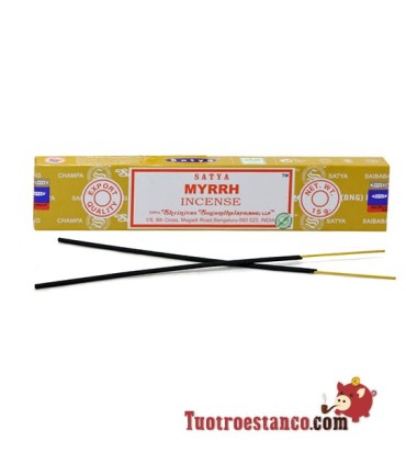 Incienso Satya aroma Myrrh 15 gr