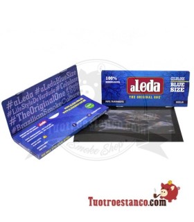 Transparentes Papierbreit BLAU von 110 mm