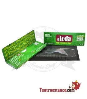 Carta Aleda trasparente verde stretta da 110 mm