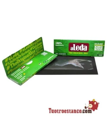Papier Aleda vert étroit de 110 mm