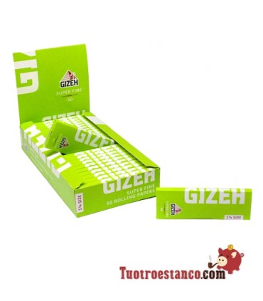 Papel Gizeh Super Fino 1 1/4 - 25 livretos