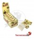 3 m King Size Organic Roll RAW Paper - 12 Units