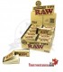 Caixa de filtro de papelão de RAW orgânica ampla - 50 filtros