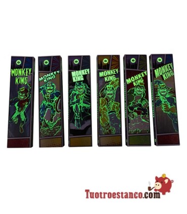 Monkey King Size SuperHero Glow in the Dark Papier 110mm + Filter
