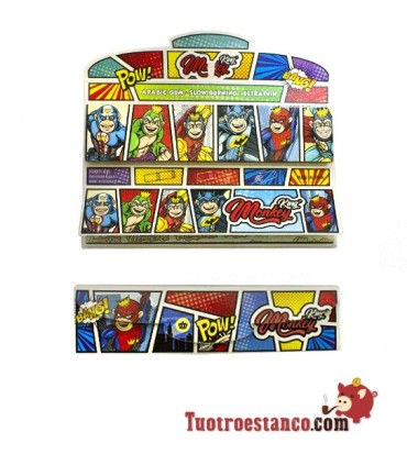 Monkey King Size SuperHero Bagliore al Buio Carta 110mm + Filtri