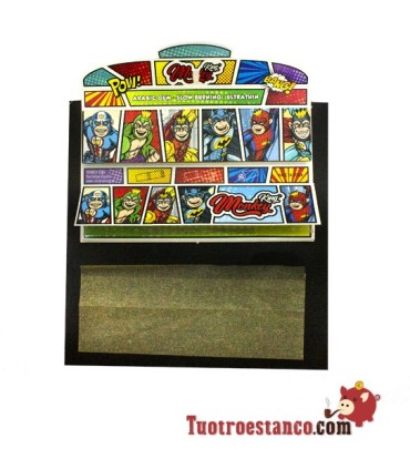 Monkey Papier King Size SuperHero Glow in the Dark 110mm + Filtres